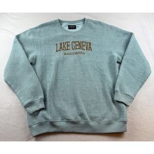 Comfortex USA Lake Geneva Wisconsin Fleece Lined Sweater Adult XL